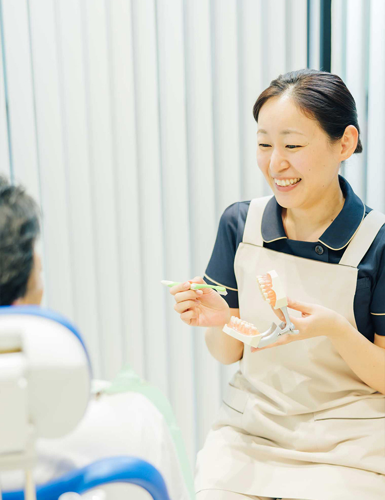 患者さまと共にお口から全身の健康をつくる丁寧な治療